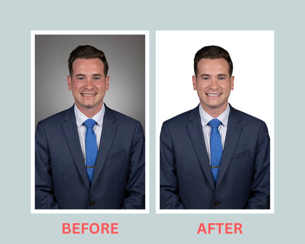 professional headshot editing and retouching services